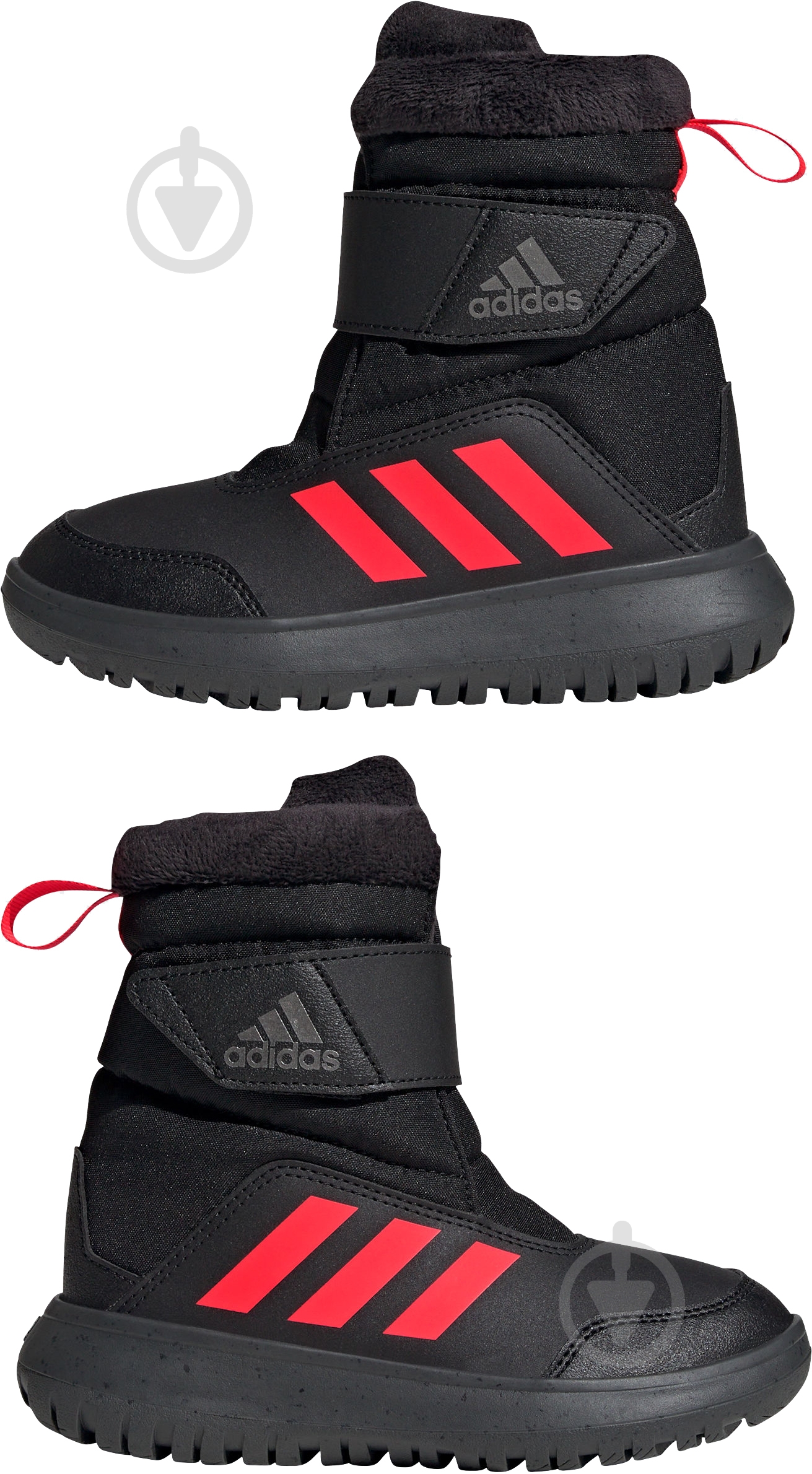 Ботинки для мальчиковдетские Adidas WINTERPLAY C IF1718 р.33 черный - фото 5