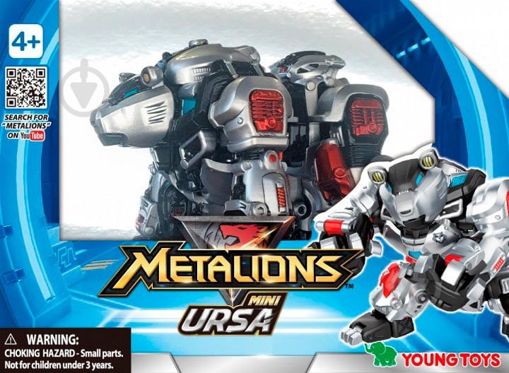 Фигурка Metalions мини Урса 314040 - фото 1
