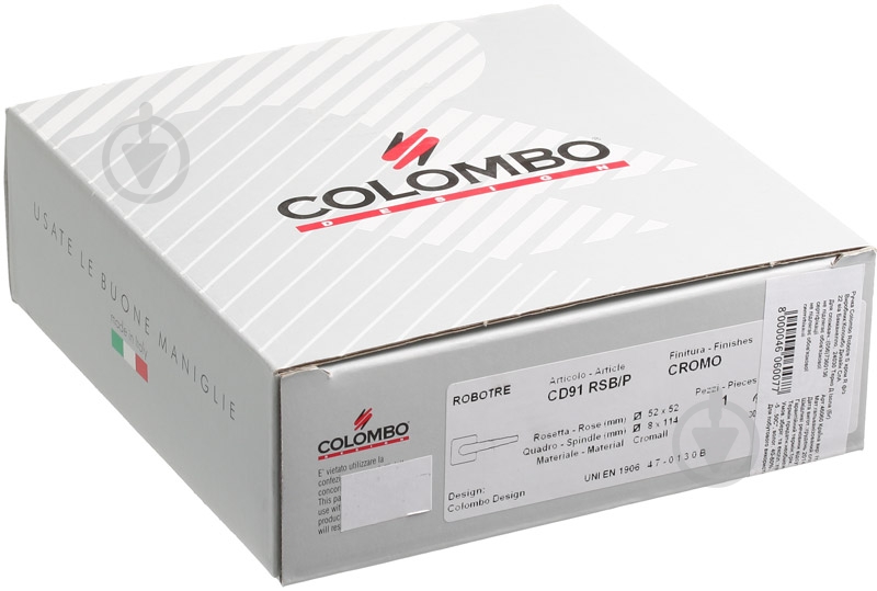 Ручка на розетке Colombo® robotre s хром - фото 3