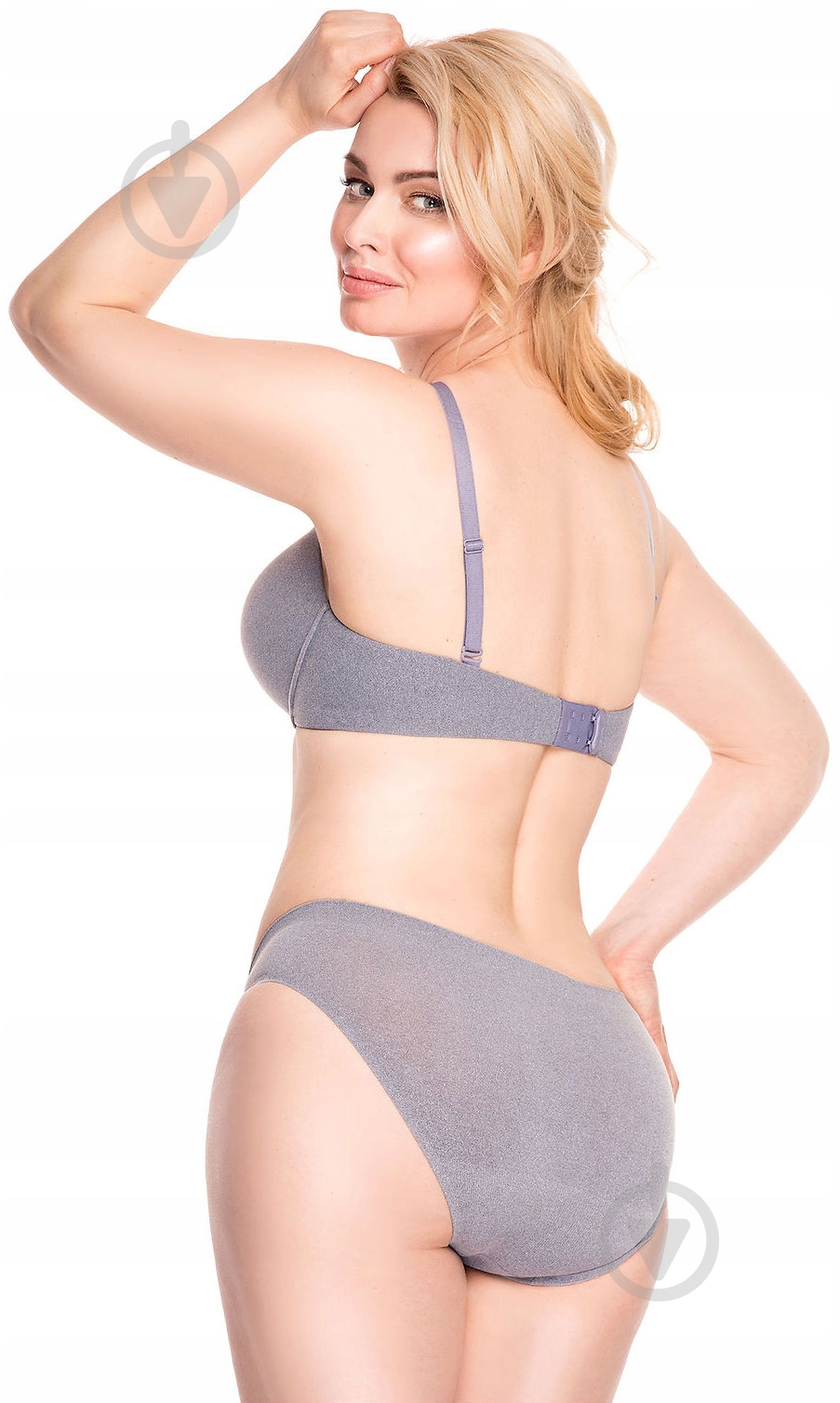 Бюстгальтер Hanna 01-65 80B серый - фото 4 Бюстгальтер Hanna 01-65 80B серый - фото 4