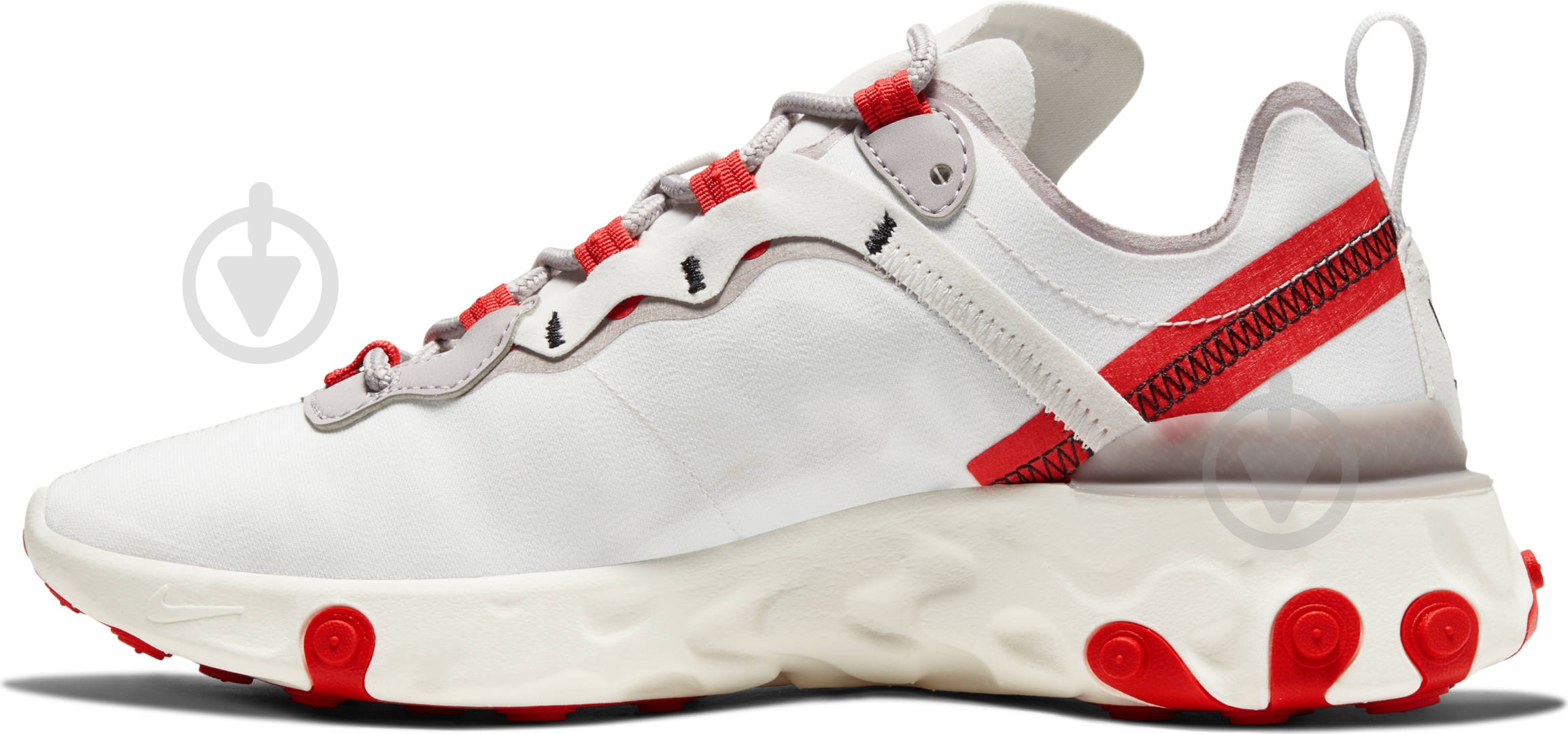 Кросівки жіночі демісезонні Nike React Element 55 BQ2728-010 р.38,5 сірі - фото 6