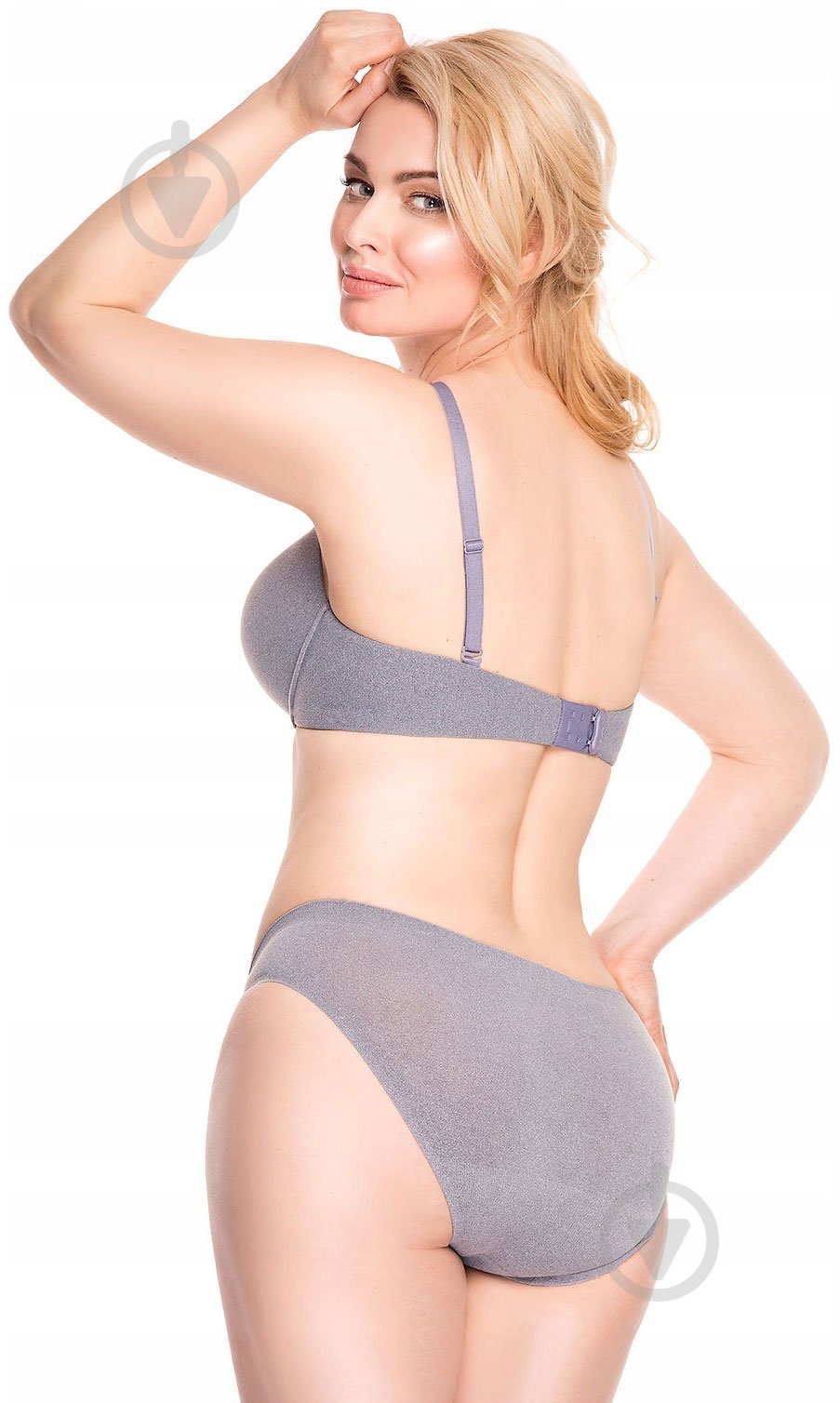 Бюстгальтер Hanna 01-65 70C серый - фото 4