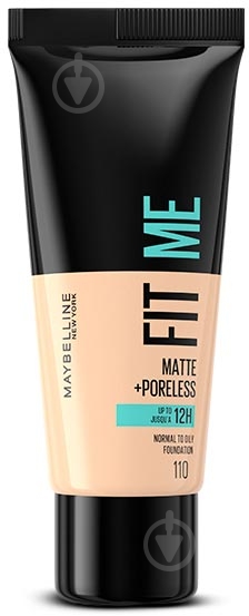 Крем тональний Maybelline New York Fit Me 110 слонова кістка 30 мл - фото 1