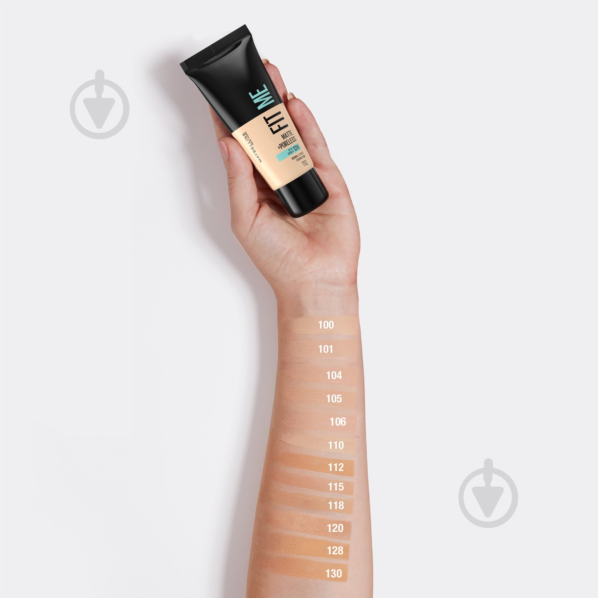 Крем тональний Maybelline New York Fit Me 110 слонова кістка 30 мл - фото 4