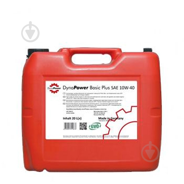 Моторное масло полусинтетическое DynaPower Basic Plus 10W-40 20 л (50061213) - фото 1