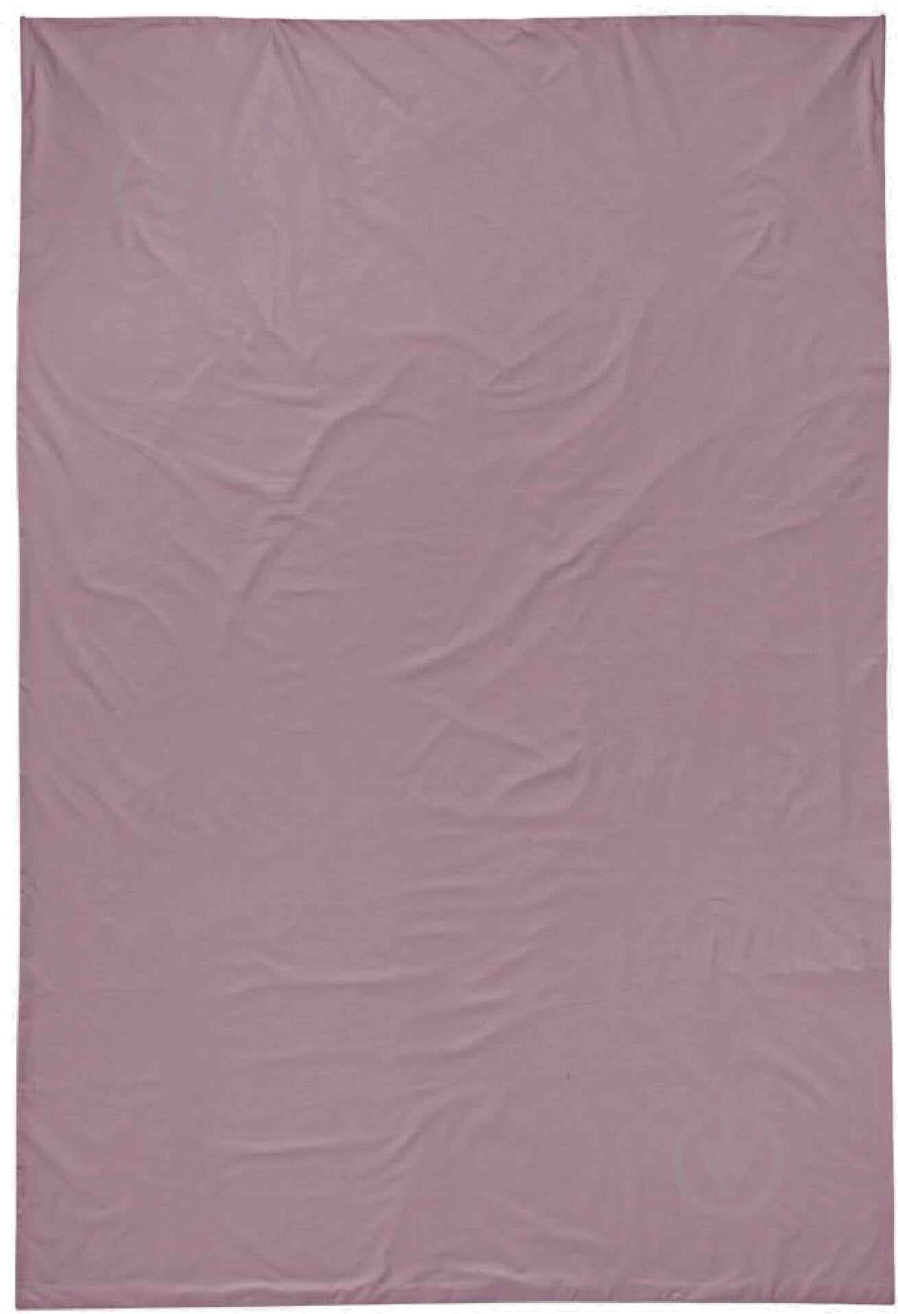 Простирадло 160x220 см фіолетовий Моно - фото 1