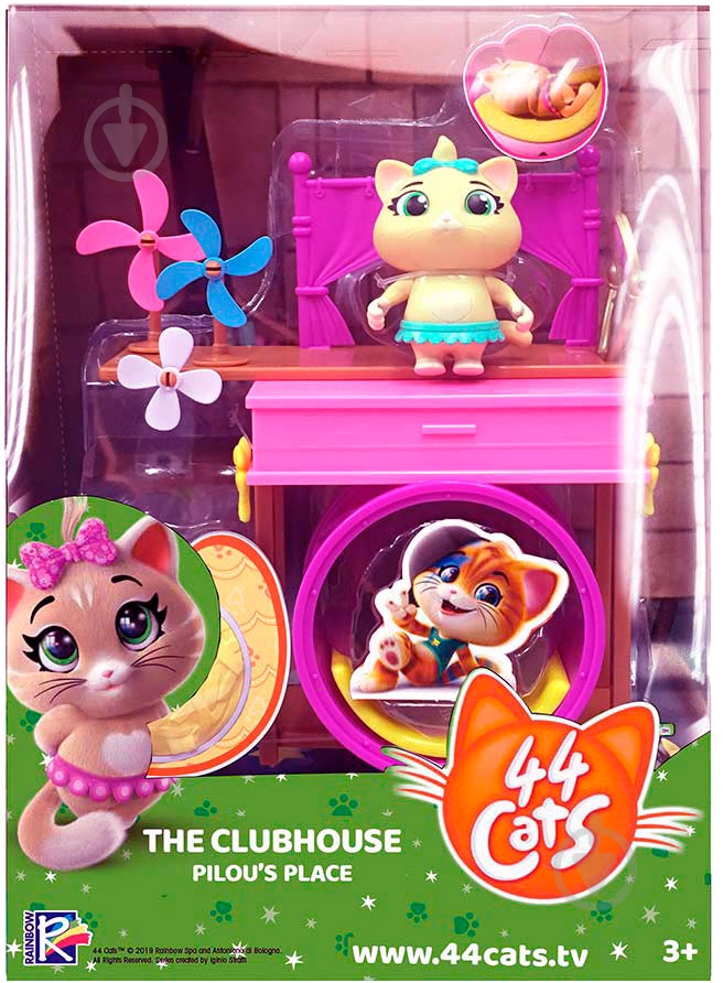 Игровой набор 44 CATS Фрикадель с транспортным средством 34133 - фото 3