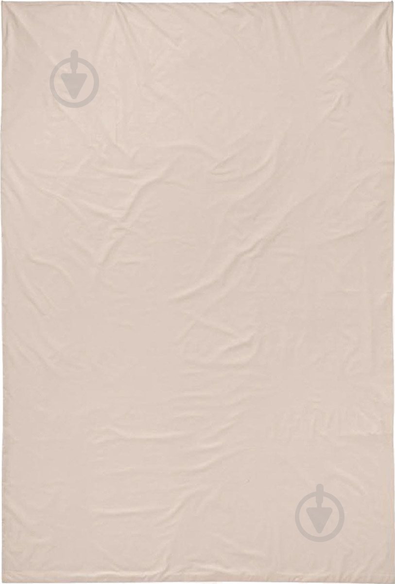 Простынь 160x220 см бежевый Моно - фото 1 Простынь 160x220 см бежевый Моно - фото 1