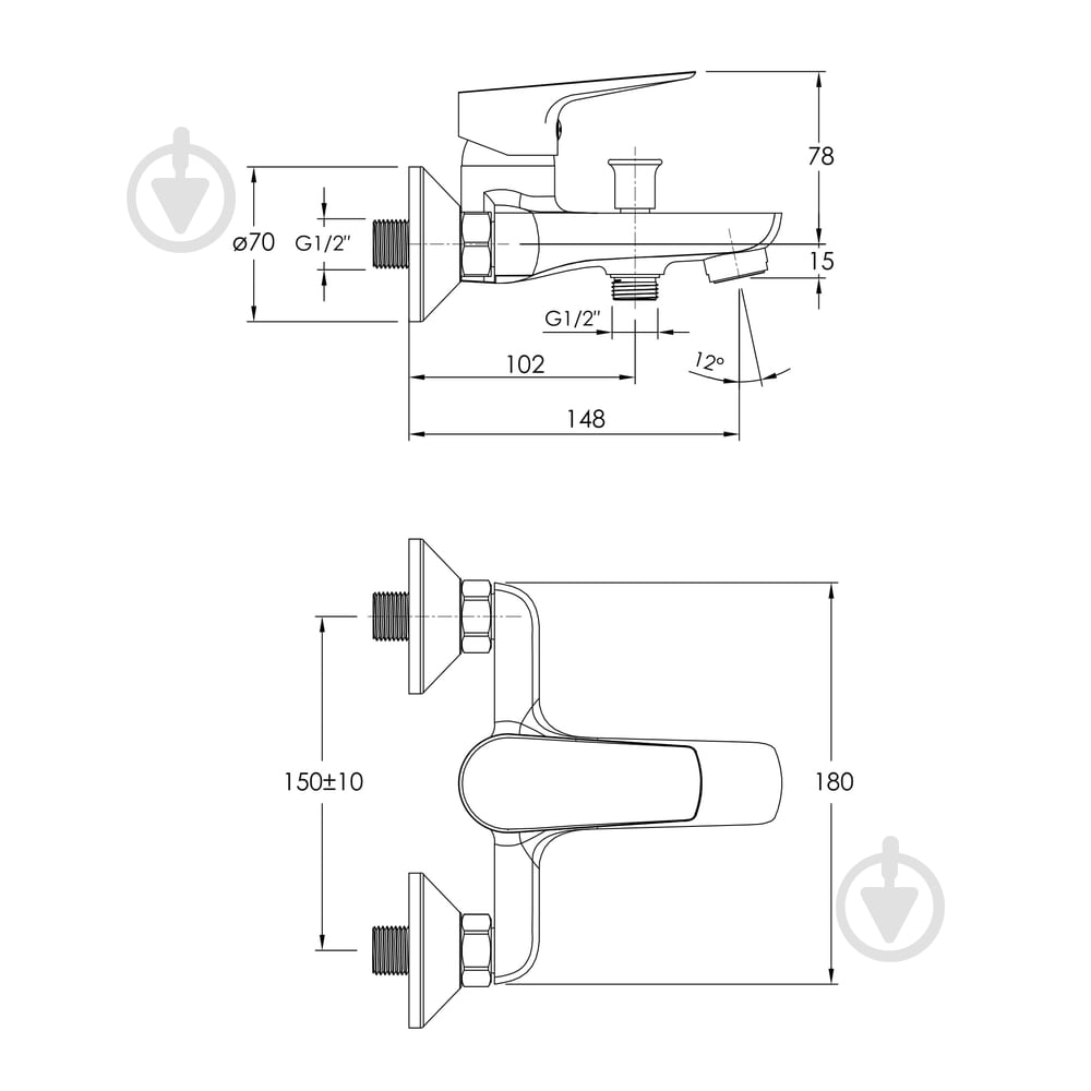 Душовий набір Imprese MODUS f04008201MD - фото 5 Душовий набір Imprese MODUS f04008201MD - фото 5