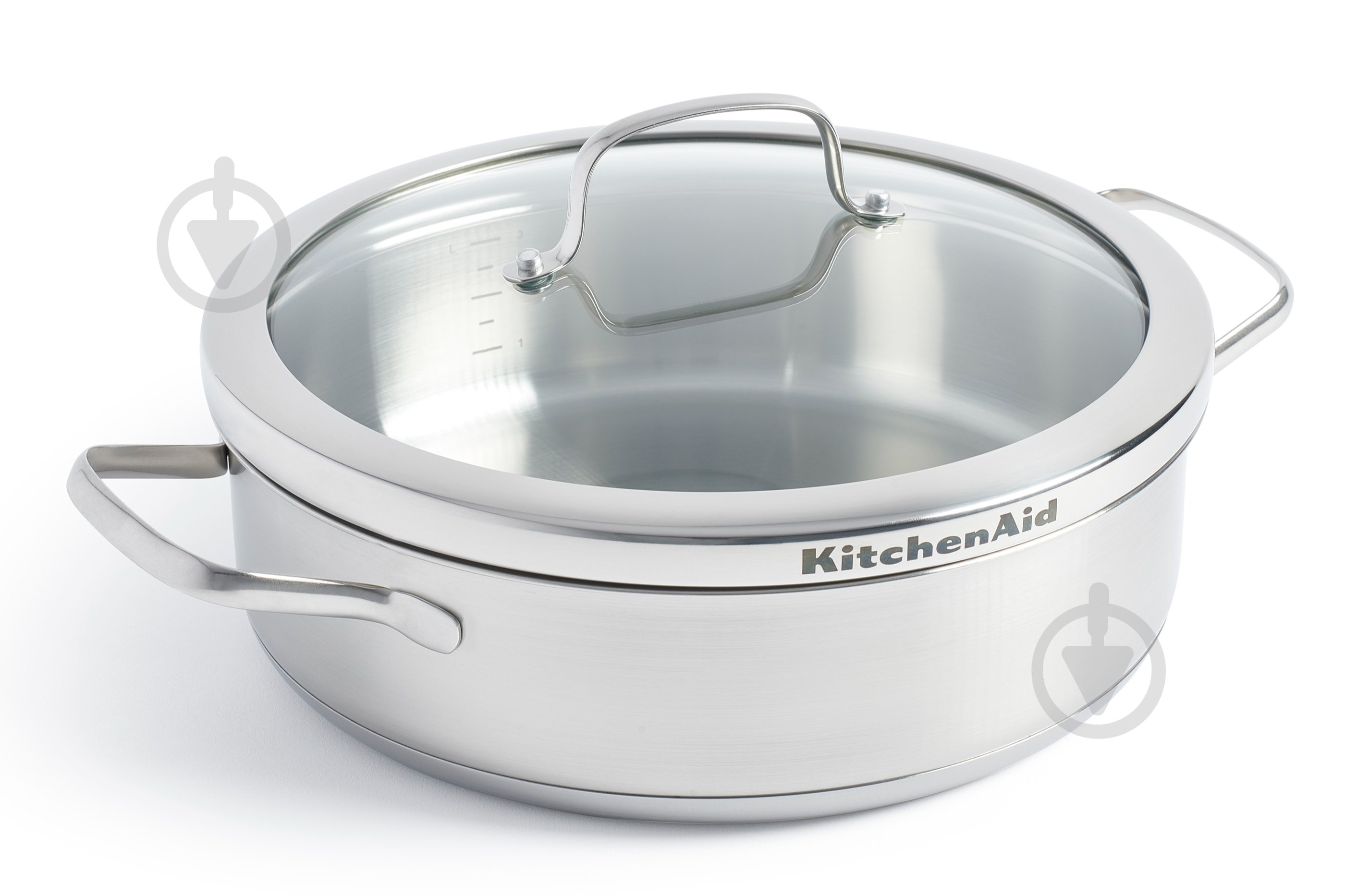 Сотейник з двома ручками та кришкою KitchenAid Proline 26 см 3,6 л (CC001886-001) - фото 11