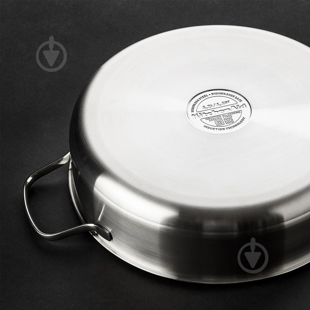 Сотейник з двома ручками та кришкою KitchenAid Proline 26 см 3,6 л (CC001886-001) - фото 7