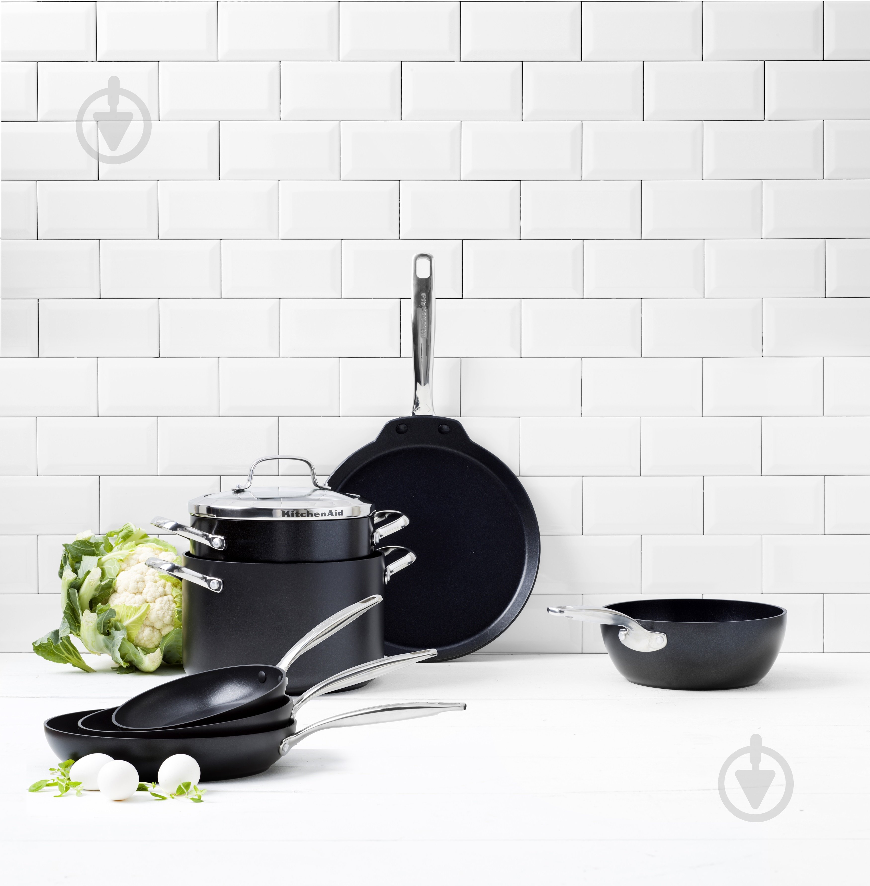 Сковорода wok KitchenAid Aluline KitchenAid 28 см 3,5 л - фото 2