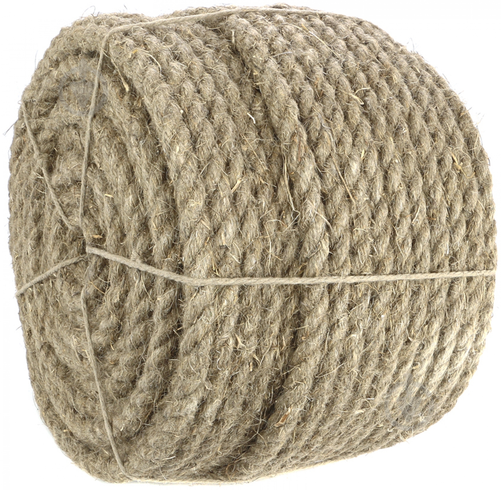 Веревка льнопенковая 18 мм 100 м - фото 1 Веревка льнопенковая 18 мм 100 м - фото 1