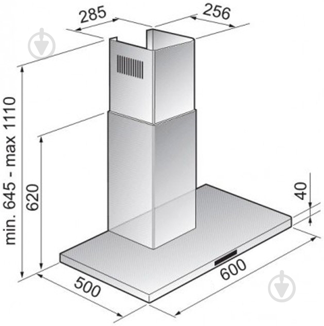 Вытяжка Zirtal KD-SW 60 IX - фото 4