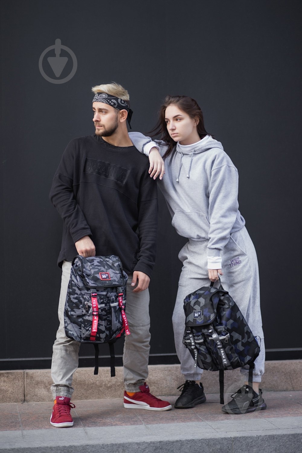 Рюкзак молодежный YES Fashion T-71 Double up - фото 5 Рюкзак молодежный YES Fashion T-71 Double up - фото 5