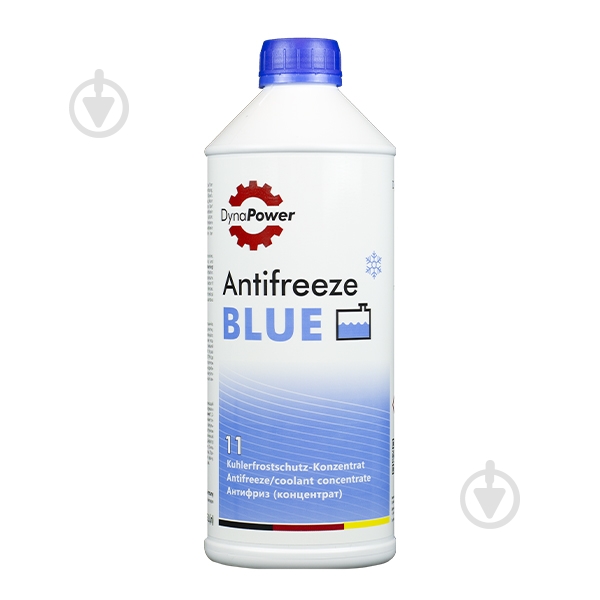 Антифриз DynaPower Blue -40 °С G11 концентрат 1,5 л голубой (57060157) - фото 1