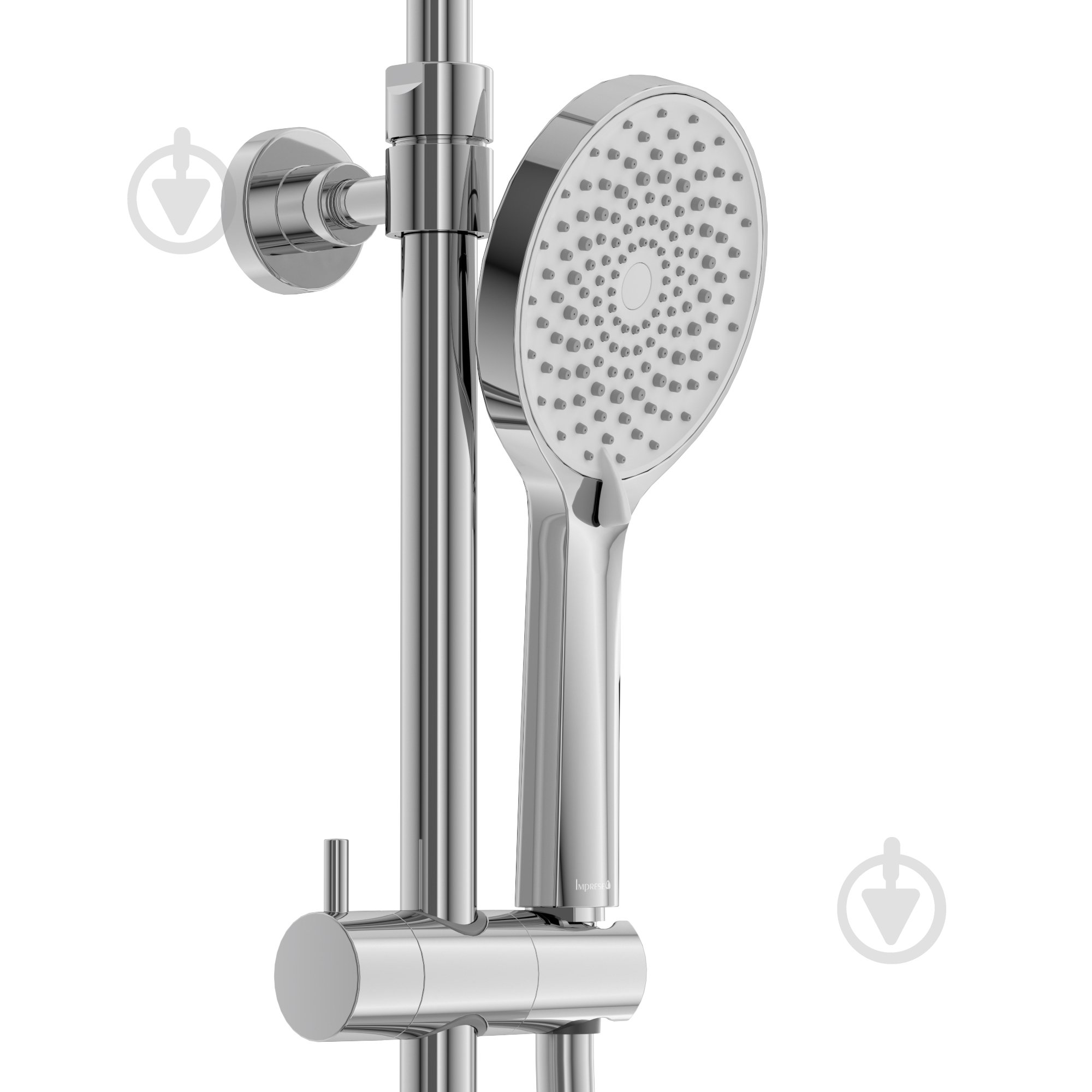 Душова система Imprese MODUS D (змішувач для душа, душ d250 мм, лійка 3 режими, шланг 1500 мм PVC), хром - фото 4 Душова система Imprese MODUS D (змішувач для душа, душ d250 мм, лійка 3 режими, шланг 1500 мм PVC), хром - фото 4