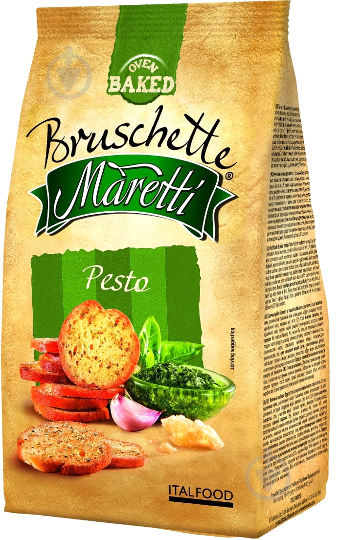 Брускетты Maretti Pesto 70 г (3800205873365) - фото 1