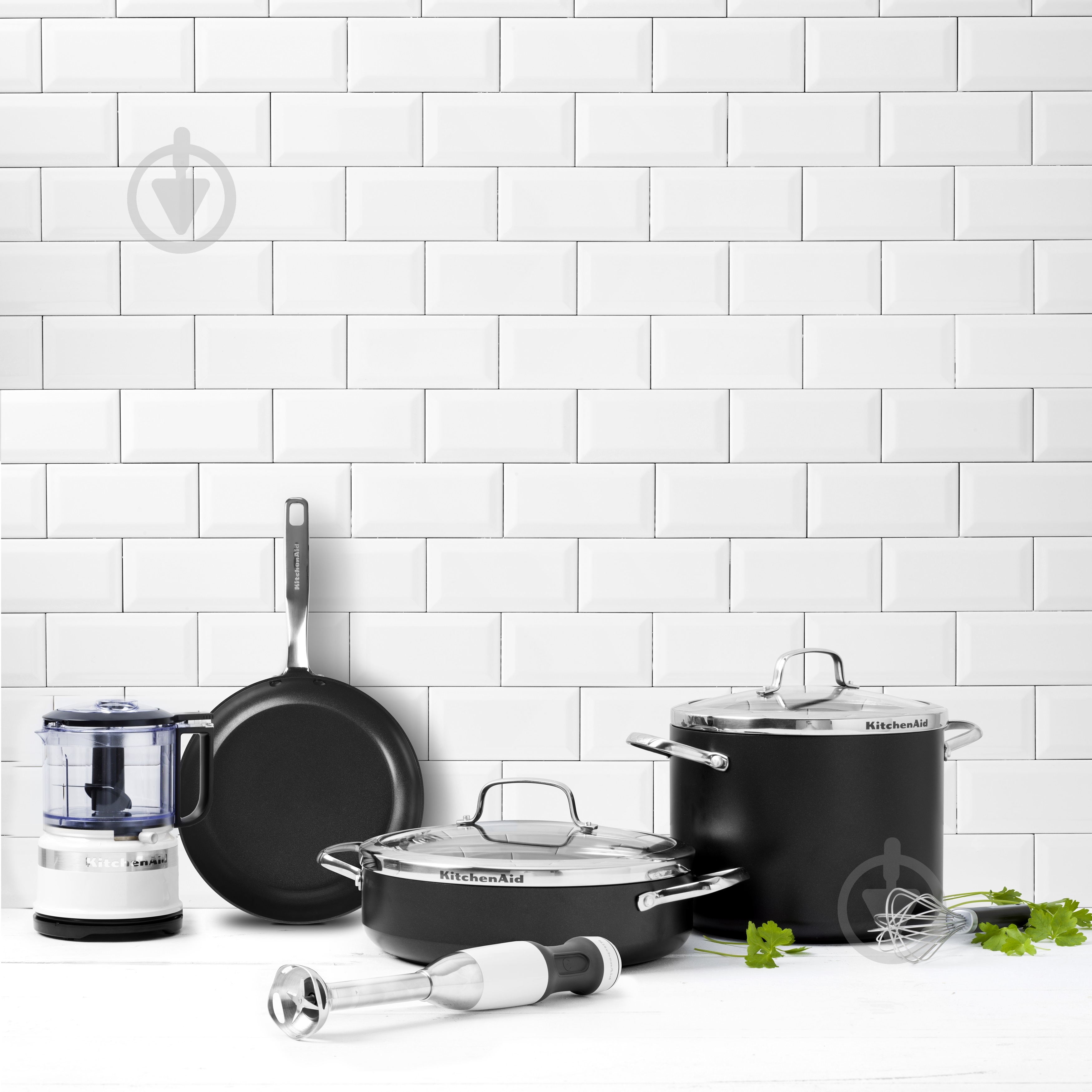 Кастрюля с крышкой KitchenAid Aluline 8 л - фото 3