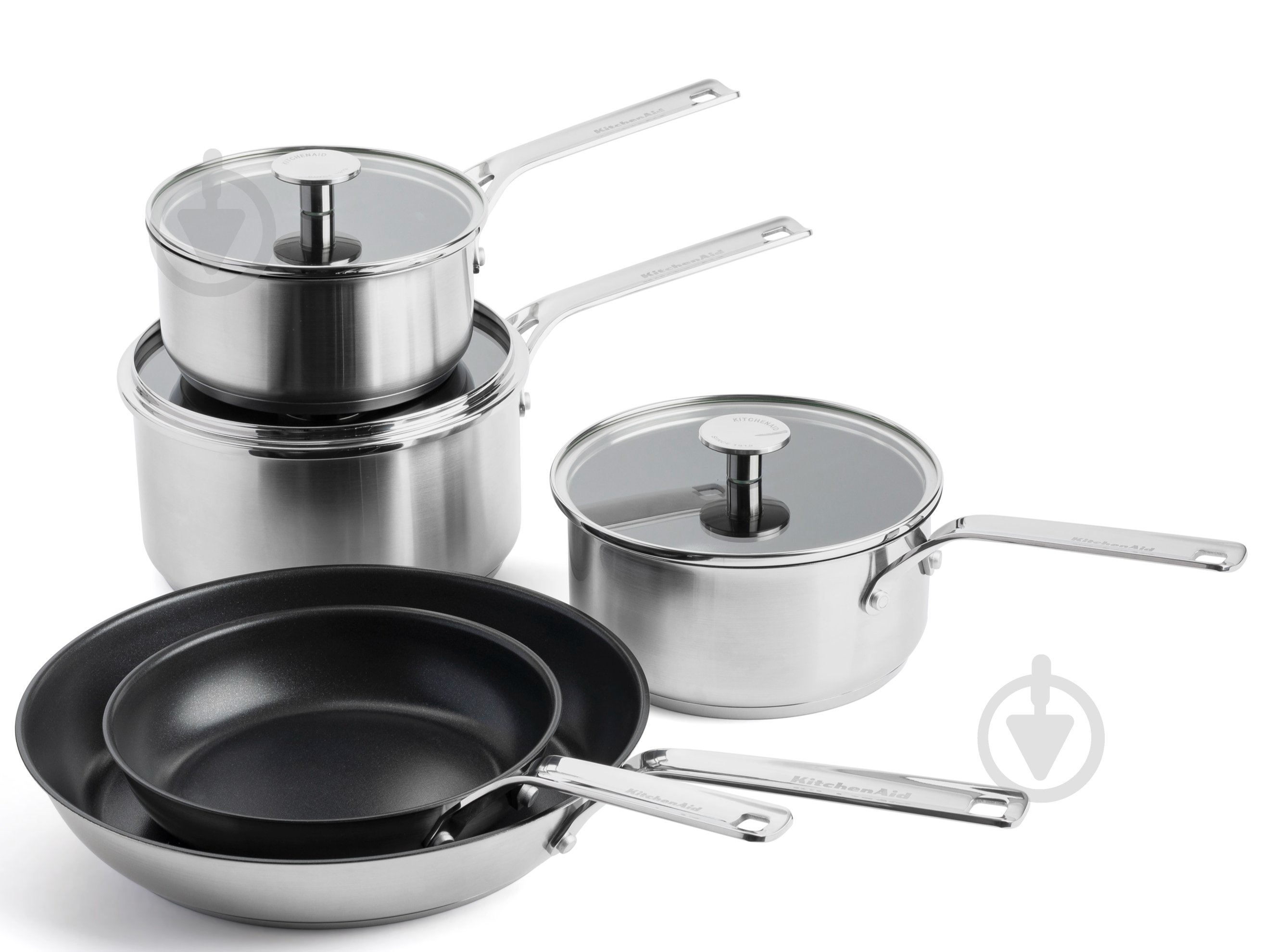Набір посуду KitchenAid SSS 1,49/2,13/3,11 л CC004221-001 - фото 1