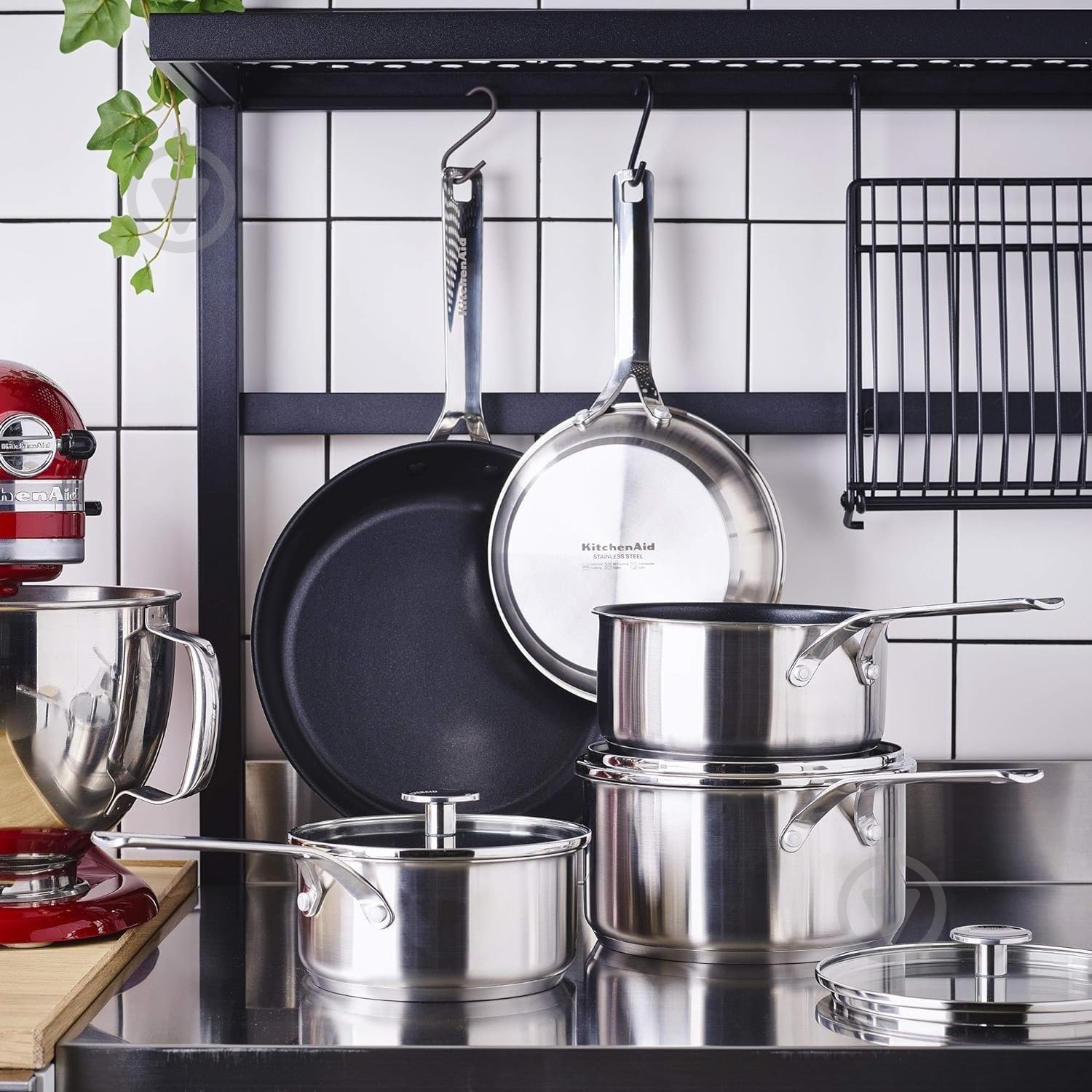 Набір посуду KitchenAid SSS 1,49/2,13/3,11 л CC004221-001 - фото 12