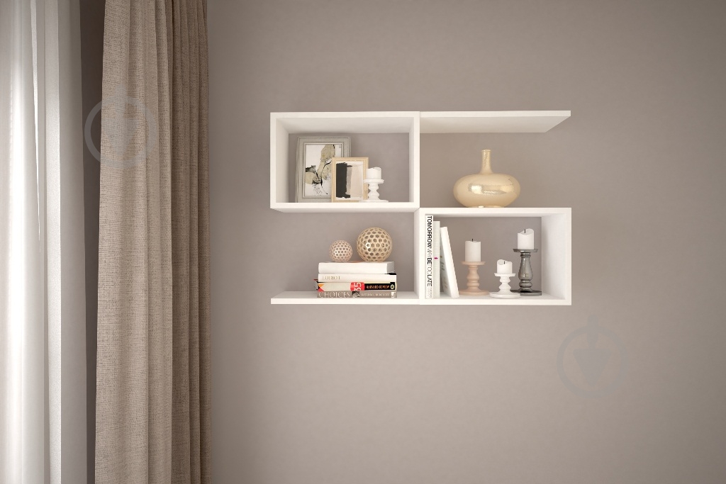 Полка ПН-11 900x570 мм нимфея альба - фото 1 Полка ПН-11 900x570 мм нимфея альба - фото 1