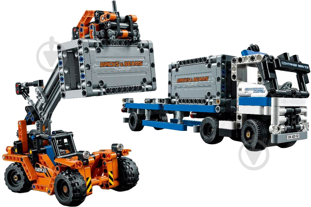 Конструктор LEGO Technic Контейнерный терминал 42062 - фото 2
