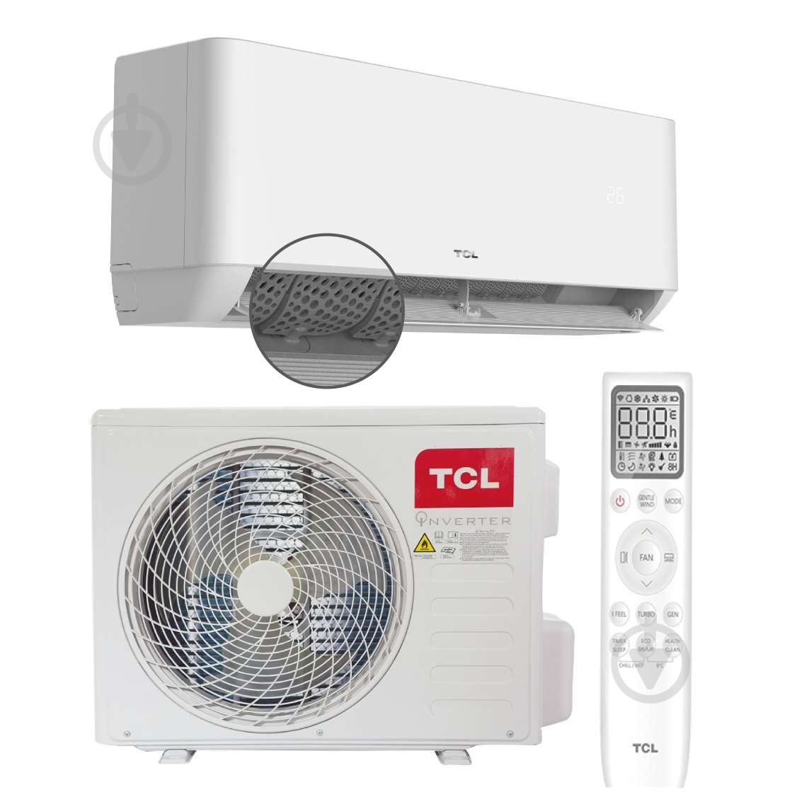 Кондиціонер TCL TAC-09CHSD/TPG11I Inverter R32 WI-FI - фото 1