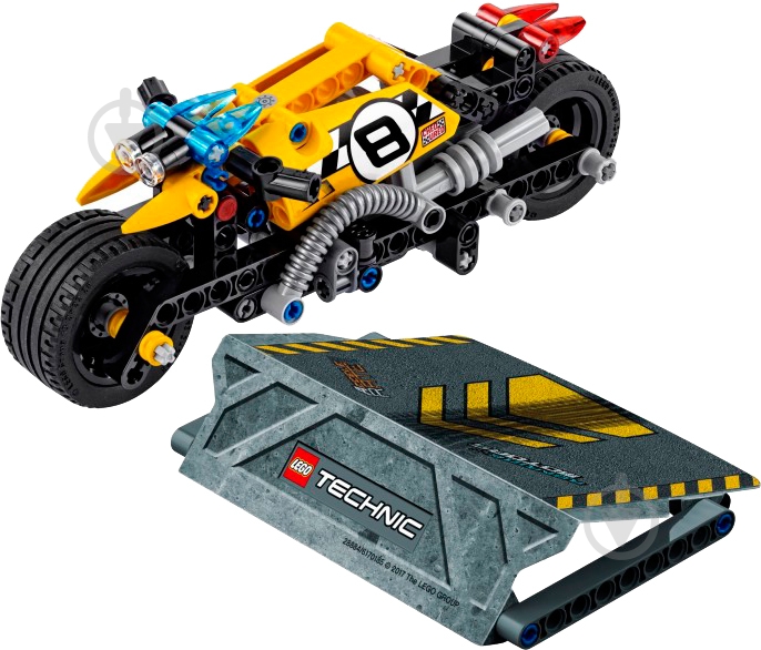 Конструктор LEGO Technic Мотоцикл для трюков 42058 - фото 2