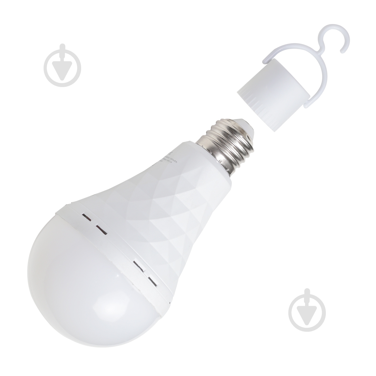 Лампа акумуляторна LED LIGHT SET Bulb 12 Вт A80 E27 220 В 4500 К - фото 2