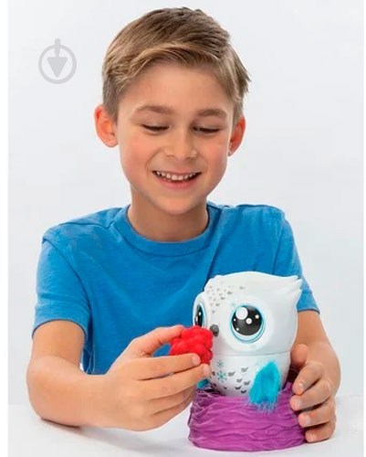 Игрушка интерактивная Spin Master сова Owleez 6046148 - фото 6 Игрушка интерактивная Spin Master сова Owleez 6046148 - фото 6