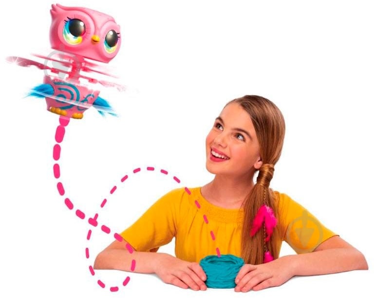 Игрушка интерактивная Spin Master сова Owleez 6053359 - фото 5