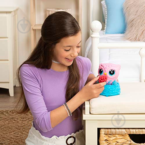 Игрушка интерактивная Spin Master сова Owleez 6053359 - фото 8