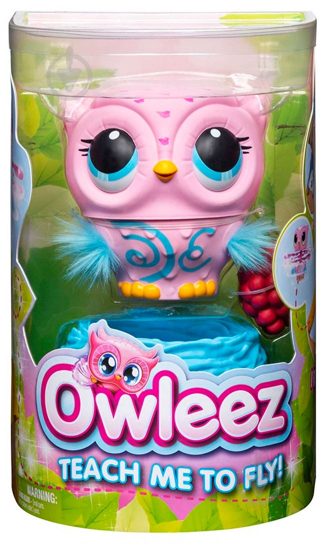 Игрушка интерактивная Spin Master сова Owleez 6053359 - фото 9