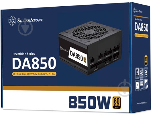 Блок питания SilverStone SST-DA850-G 850 Вт - фото 25 Блок питания SilverStone SST-DA850-G 850 Вт - фото 25
