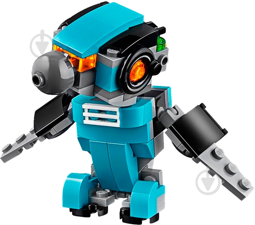 Конструктор LEGO Creator Робот-исследователь 31062 - фото 3 Конструктор LEGO Creator Робот-исследователь 31062 - фото 3