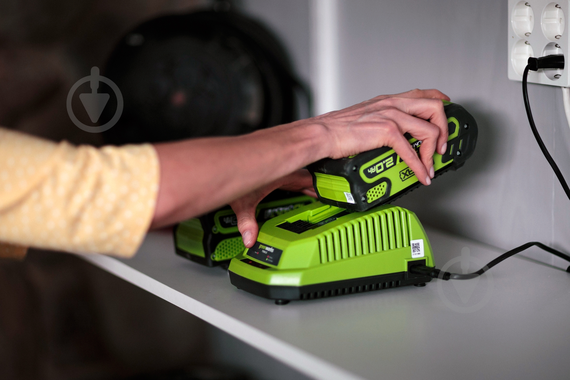 Зарядное устройство GreenWorks универсальное G40C/G40UC 2904607/2910907 - фото 7