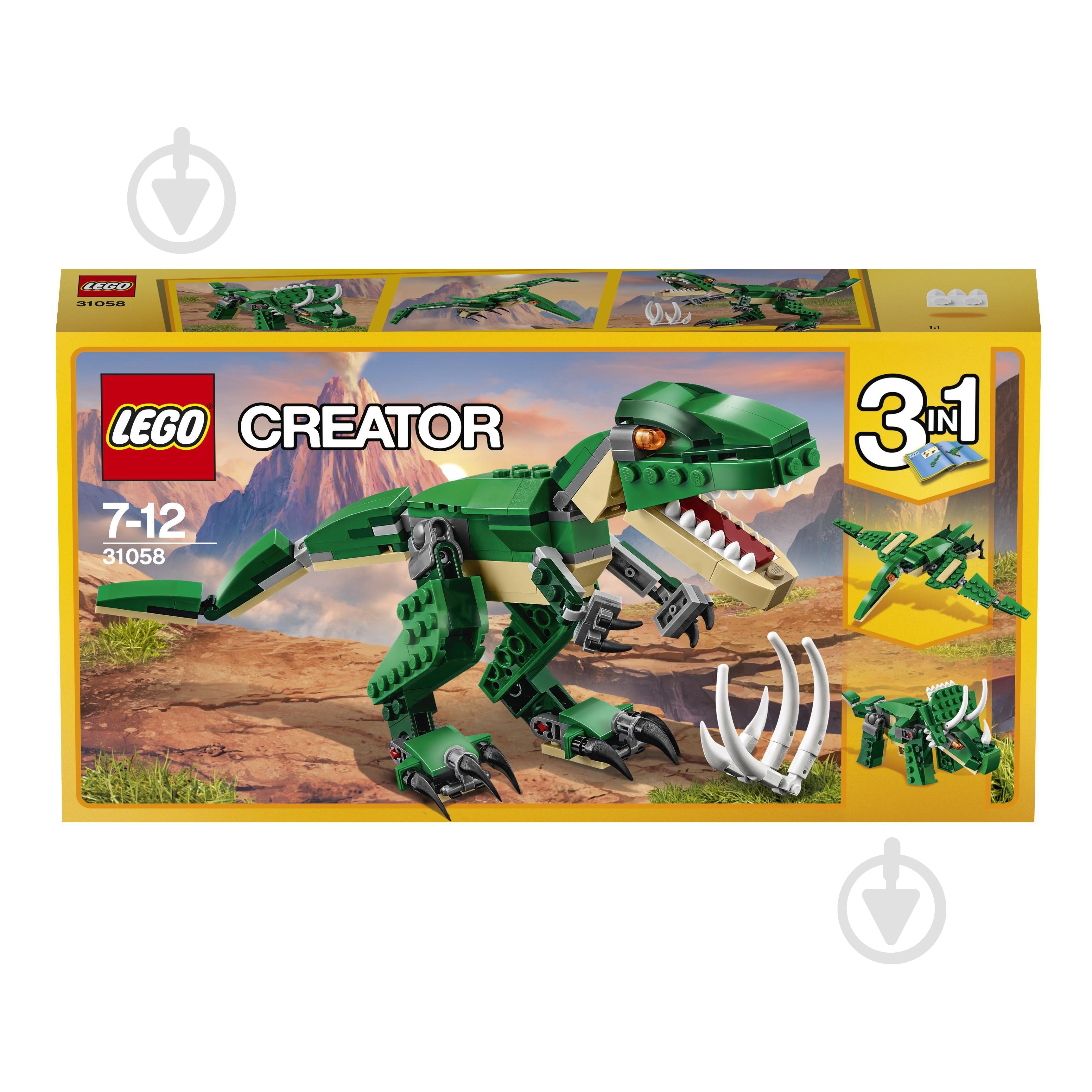Конструктор LEGO Creator Могутні динозаври 31058 - фото 1