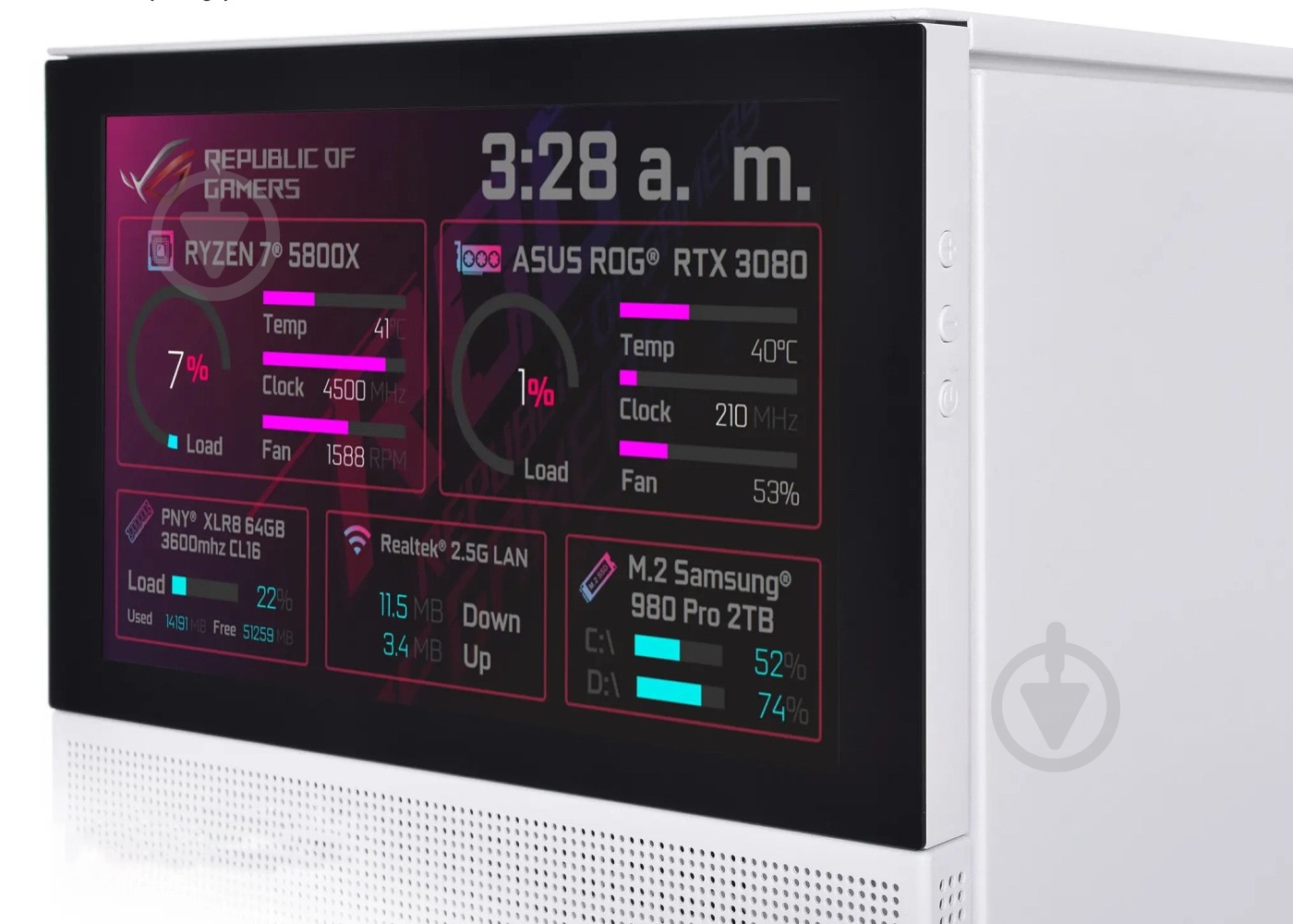 Комп'ютер Artline Gaming D31WHITE (D31Whitev73) white - фото 3