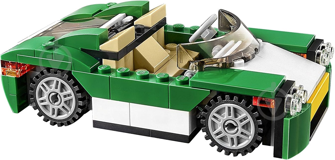 Конструктор LEGO Creator Зеленый кабриолет 31056 - фото 3