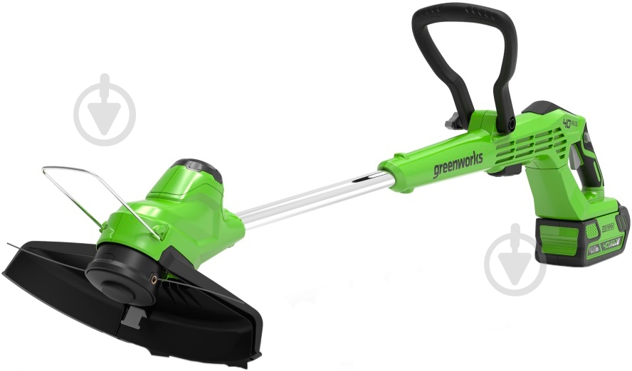 Триммер GreenWorks аккумуляторный G40T5 2105407 - фото 2 Триммер GreenWorks аккумуляторный G40T5 2105407 - фото 2