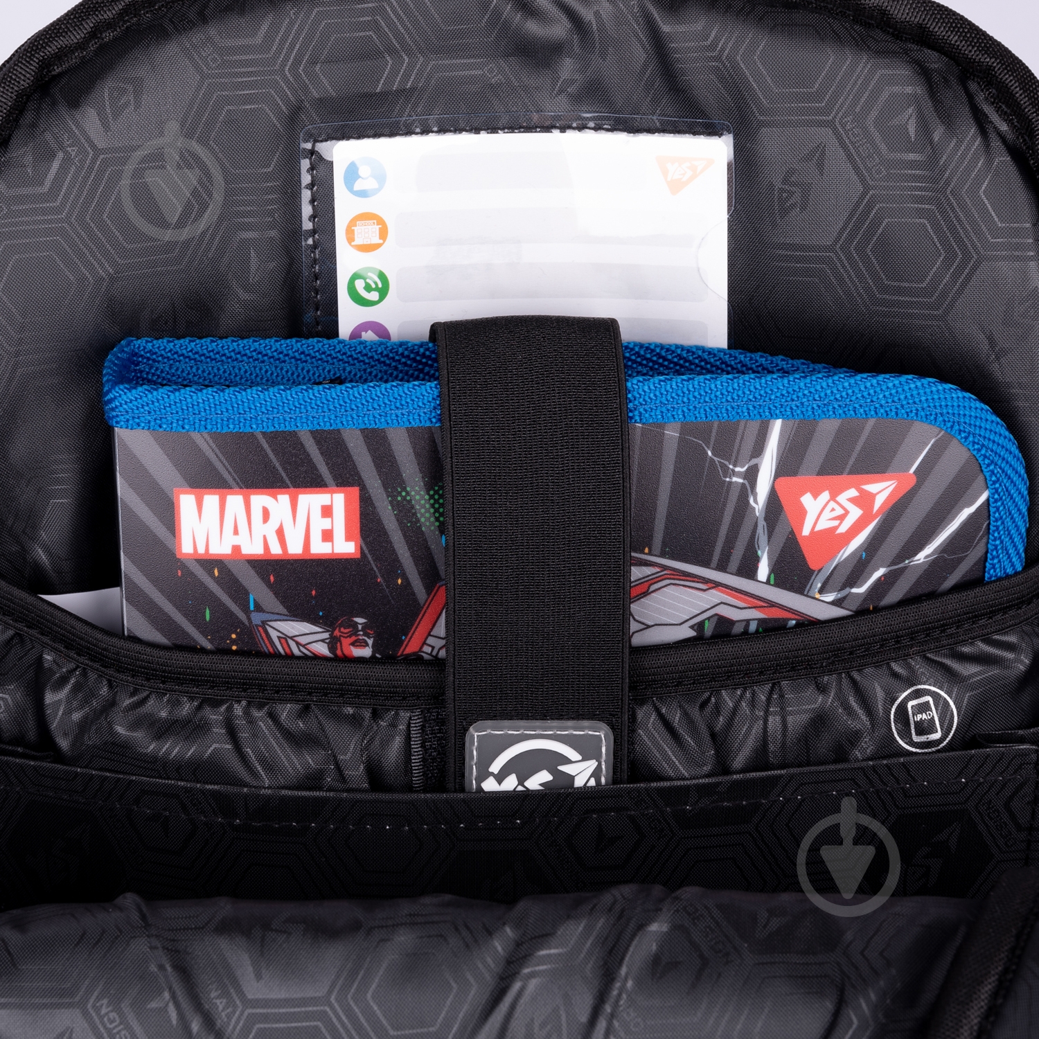 Ранец полукаркасный YES Marvel S-40 Marvel Deadpool - фото 15 Ранец полукаркасный YES Marvel S-40 Marvel Deadpool - фото 15