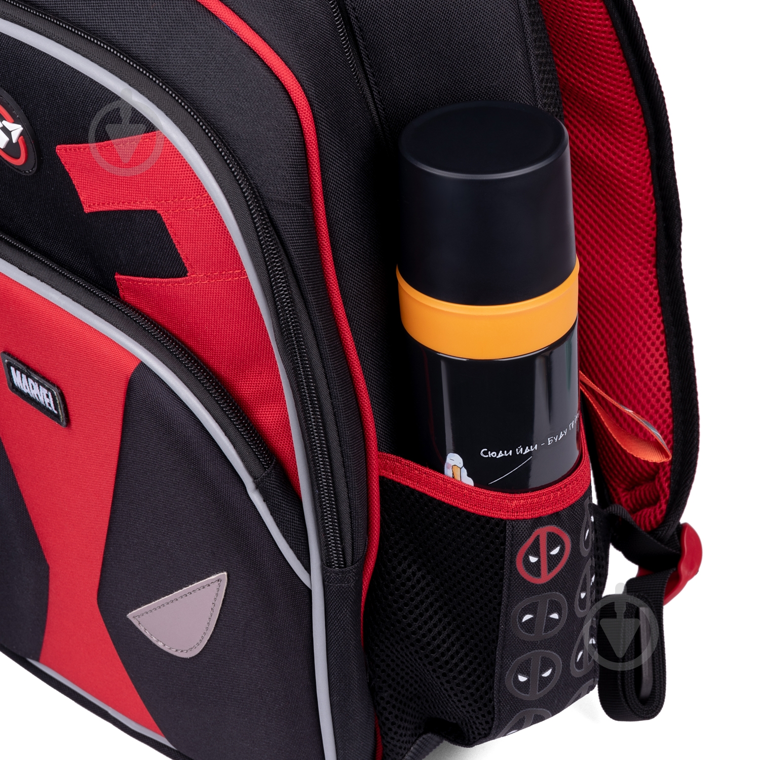 Ранец полукаркасный YES Marvel S-40 Marvel Deadpool - фото 8 Ранец полукаркасный YES Marvel S-40 Marvel Deadpool - фото 8