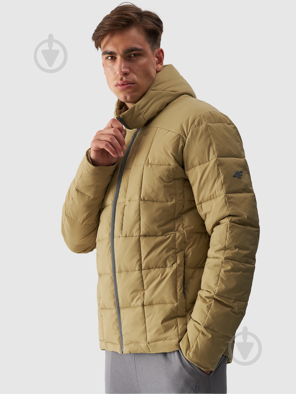 Пуховик мужской зимний 4F DOWN JACKET M524 4FWAW24TDJAM524-74S р.M желтый - фото 1 Пуховик мужской зимний 4F DOWN JACKET M524 4FWAW24TDJAM524-74S р.M желтый - фото 1
