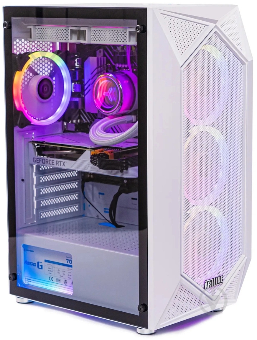 Компьютер Artline Gaming X83WHITE (X83Whitev40Win) white - фото 7