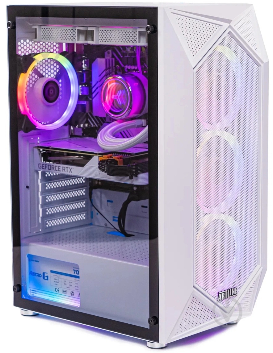 Компьютер Artline Gaming X83WHITE (X83Whitev41) white - фото 11