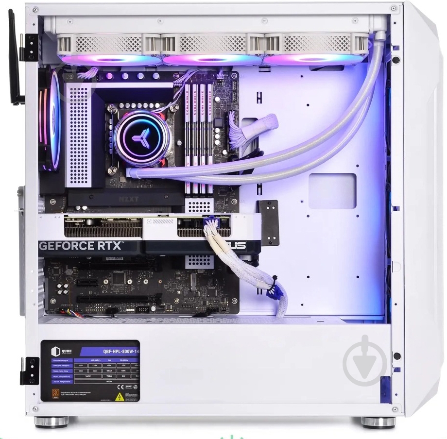 Компьютер Artline Gaming X83WHITE (X83Whitev42Win) white - фото 4