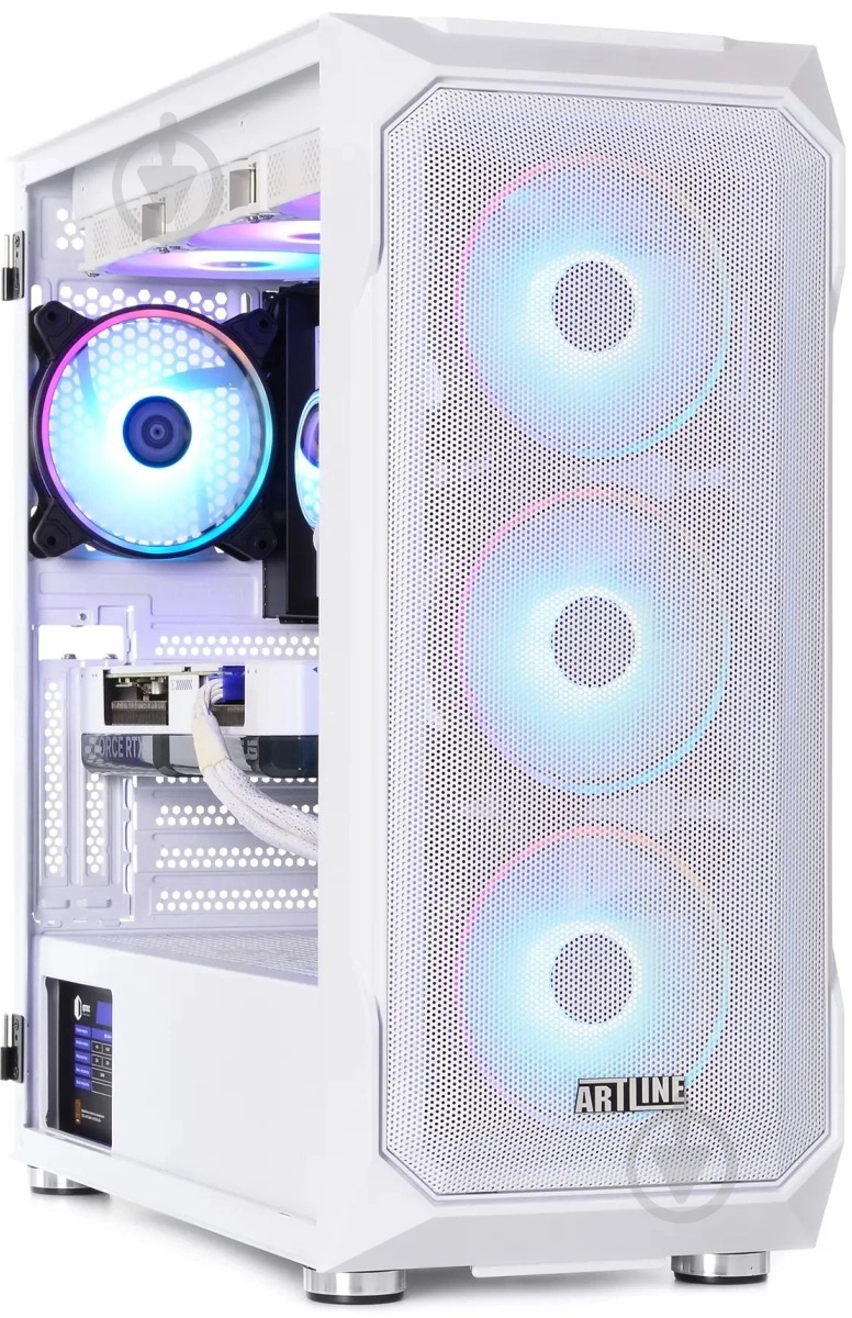 Компьютер Artline Gaming X83WHITE (X83Whitev42Win) white - фото 6
