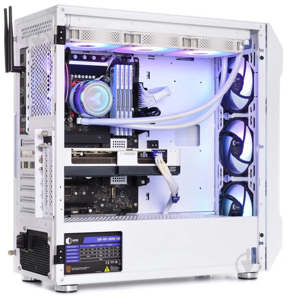 Компьютер Artline Gaming X83WHITE (X83Whitev42Win) white - фото 8
