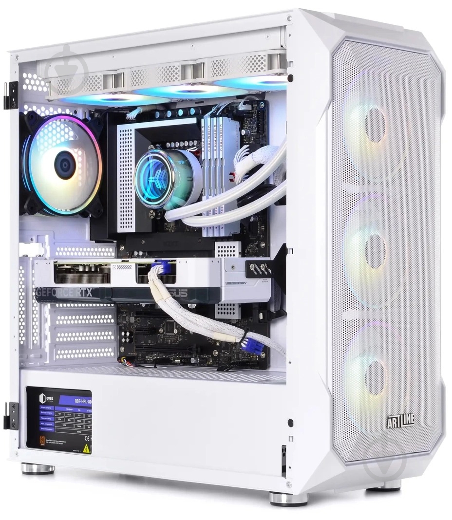 Комп'ютер Artline Gaming X83WHITE (X83Whitev43) white - фото 9 Комп'ютер Artline Gaming X83WHITE (X83Whitev43) white - фото 9